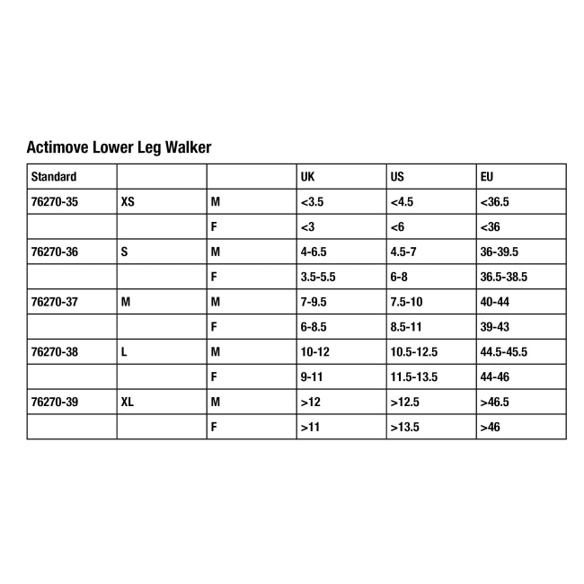Actimove Walker High Medium Blue