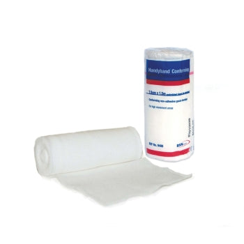 Handyband Conforming Gauze Bandage 5cm x 1.5m PKT/12