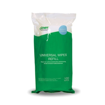 Clinell Universal Disinfectant Wipes - Refill For Tub