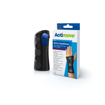 Actimove Sport Wrist Brace RIGHT/LEFT Kids Black - Removable Stay