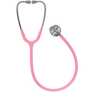 3M Littmann 5633 Classic III Stethoscope - Pearl Pink Tube