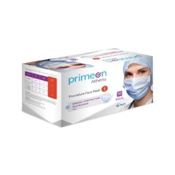 Athena Level 3 Surgical Face Mask With Earloops And Anti-Fog Foam
